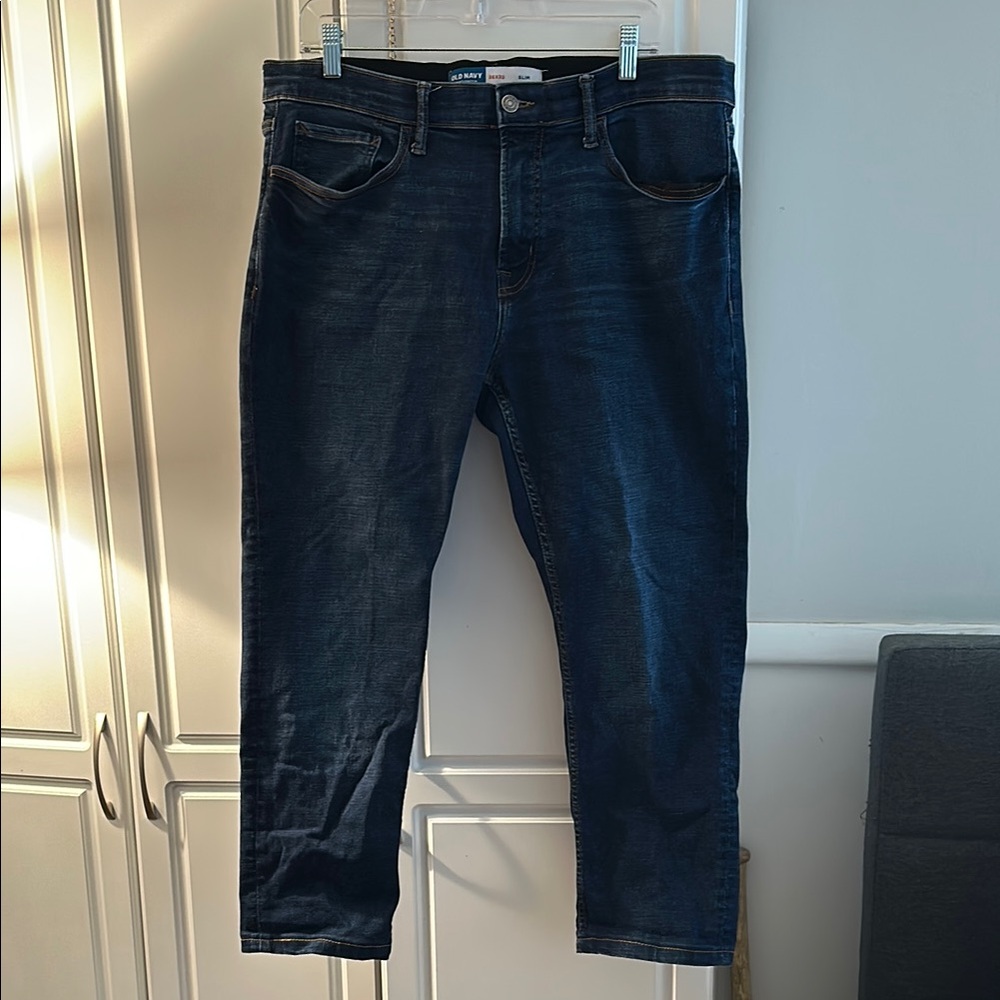 Old Navy Men's Dark Blue Jeans